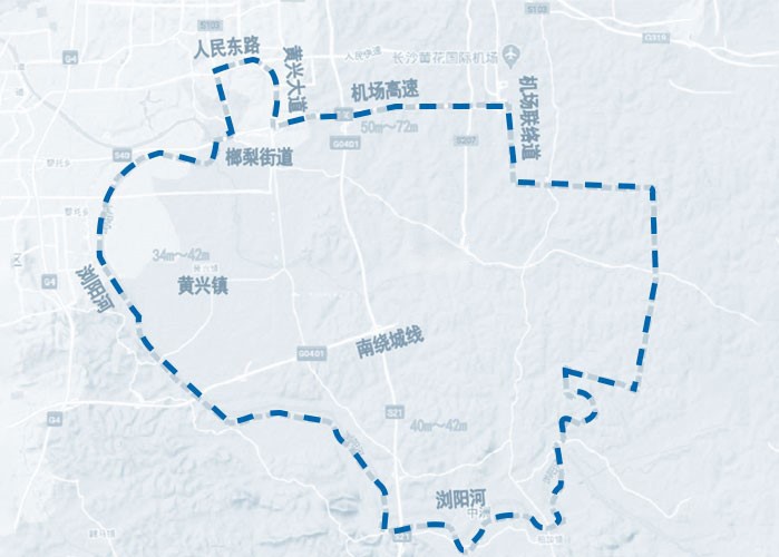 榔梨水廠供水範圍：