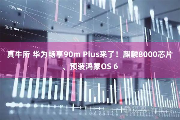 真牛所 华为畅享90m Plus来了！麒麟8000芯片、预装鸿蒙OS 6